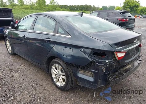 2013 Hyundai Sonata Gls from USA, damaged, VIN 5NPEB4AC3DH552908
